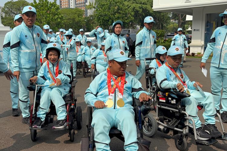 Atlet Cerebral Palsy Peraih Medali di Asian Para Games Datangi Istana, Dapat Bonus dari Prabowo