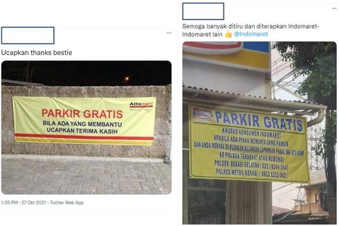 Benarkah Parkir di Indomaret dan Alfamart Gratis? Ini Klarifikasinya