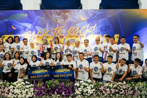 Juarai Proliga 2023, Tim Bandung bjb Tandamata Dapat Kadeudeuh