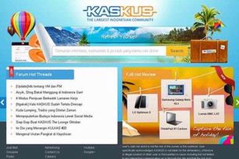 Kaskus Resmi Tampilkan Wajah Baru