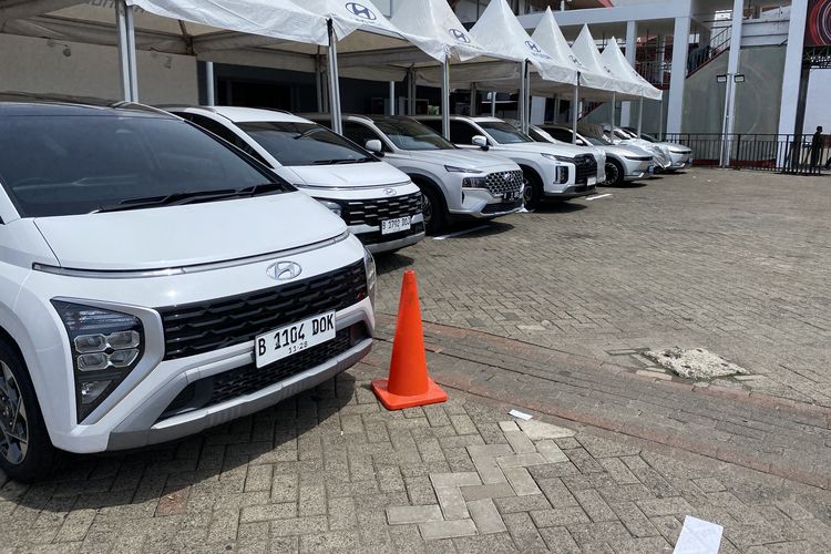 Area test drive Hyundai di IIMS 2024