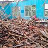 Detik-detik Atap Laboratorium SMPN 1 Cibeber Lebak Ambruk, 8 Siswa Terluka