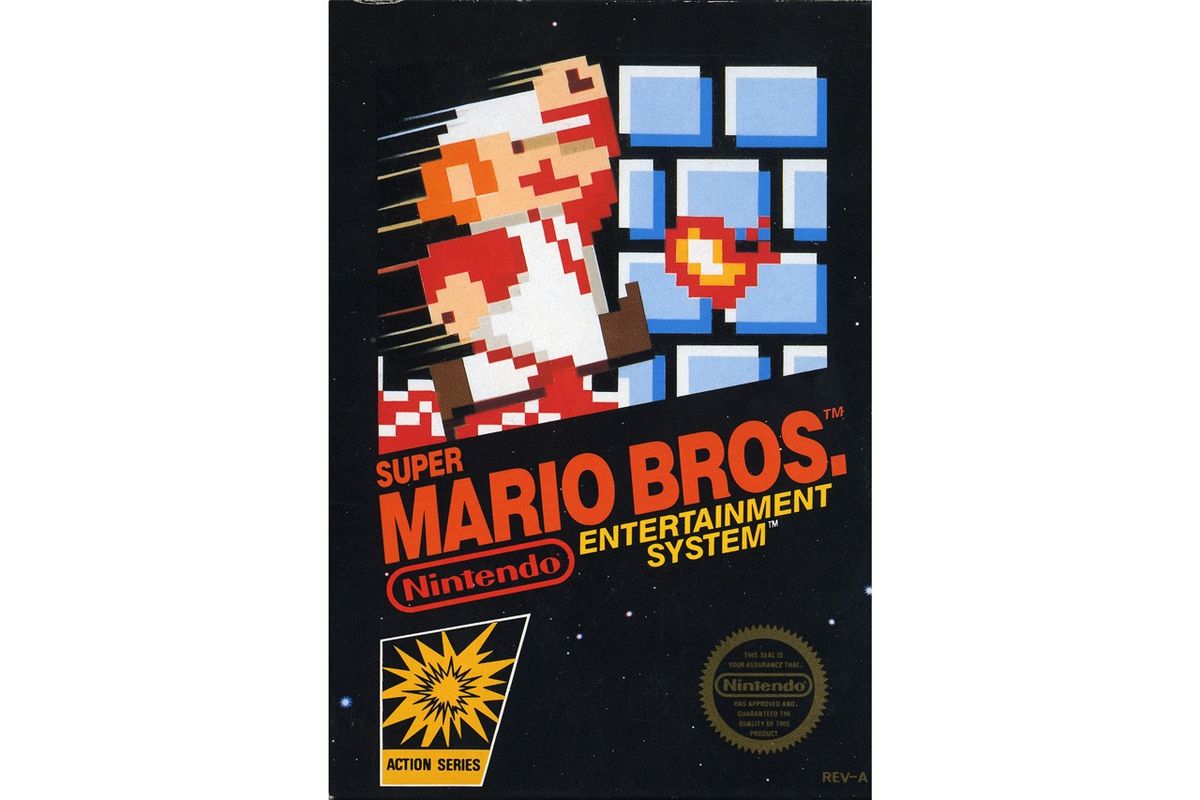 Super Mario Bros 1985 sealed copy
