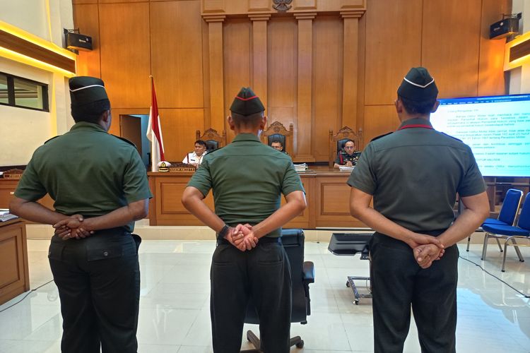 Oditur Tegaskan Dakwaan 3 Prajurit TNI Bunuh Kacab Bank BUMN Sudah Disusun Cermat