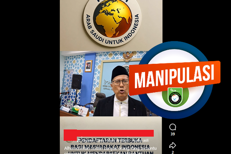 [VIDEO] Muncul Hoaks Waketum MUI Umumkan Program Dana Hibah dari Arab Saudi
