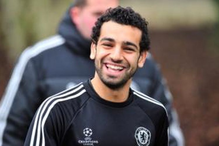 Gelandang Chelsea, Mohamed Salah.
