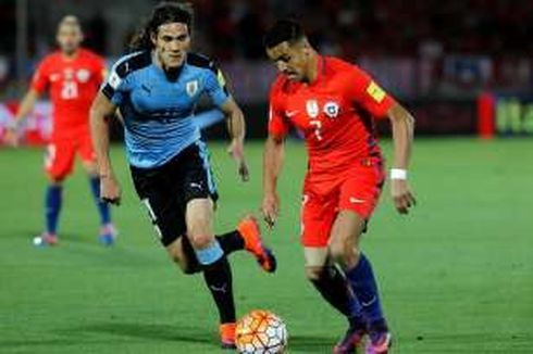 Dwigol Sanchez Warnai Kemenangan Cile atas Uruguay