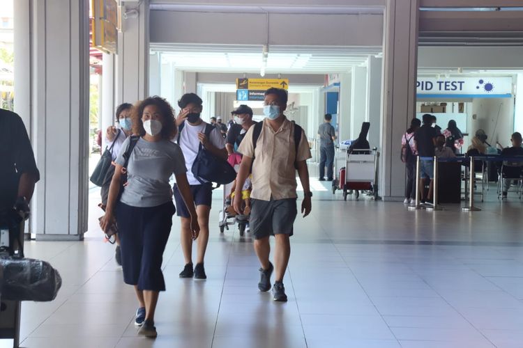 Bandara I Gusti Ngurah Rai di bulan Maret 2021