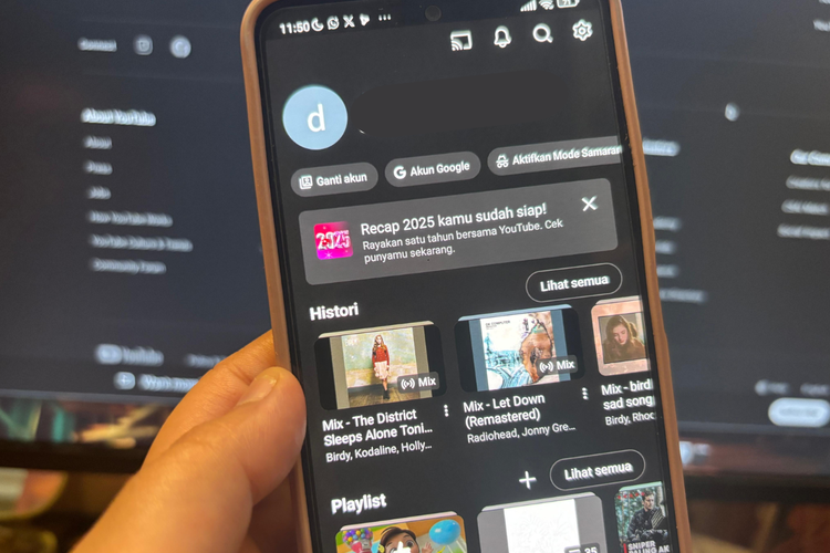 YouTube Recap 2025 Dirilis, Siap Jadi Pesaing Spotify Wrapped