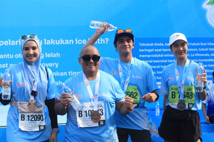 Le Minerale dipilih sebagai hydration partner untuk gelaran Jakarta Marathon 2023. 