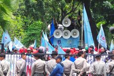 Ini Rekayasa Lalu Lintas Saat Buruh Berunjuk Rasa di Jakarta