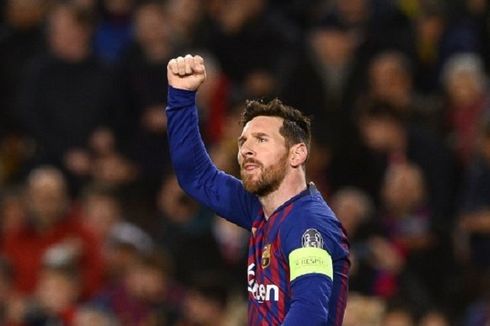 Barcelona Vs Lyon, Messi Dinilai Genius dan Tak Terbendung