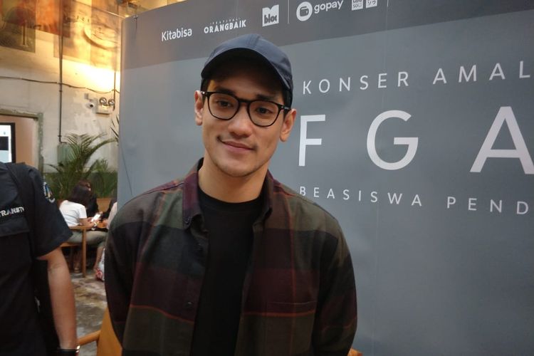 Penyanyi Afgan ditemui sebelum beraksi di Konser Amal Afgan di M Bbloc Space, Jakarta Selatan, Jumat (24/1/2020).