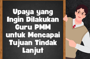 Upaya yang Ingin Dilakukan Guru PMM untuk Mencapai Tujuan Tindak Lanjut