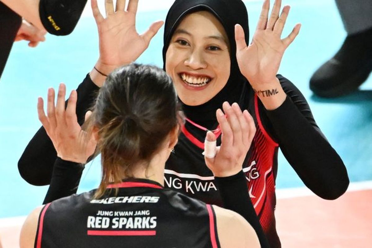 Pemain voli, Megawati Hangestri.