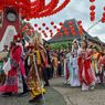 Meriahnya Karnaval Budaya Grebeg Sudiro 2023 di Kota Solo, Ada Barongsai sampai Reog