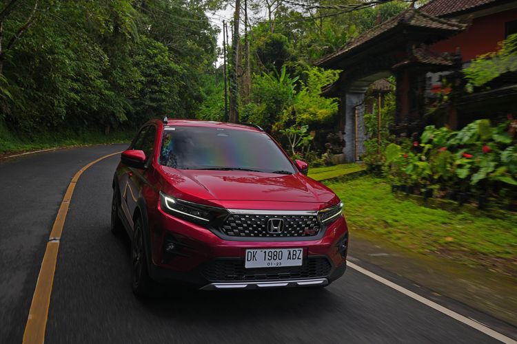 Honda WR-V RS with Honda Sensing media test drive Bali