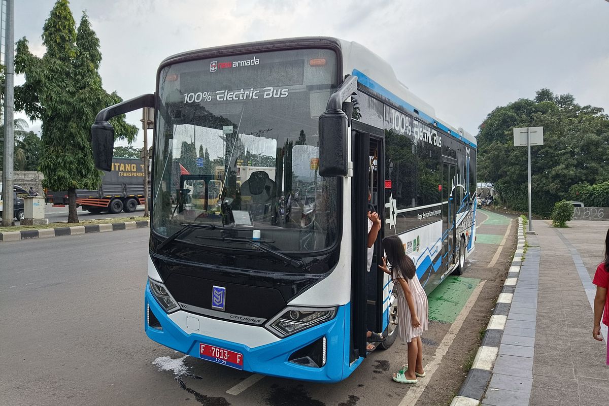 Bus listrik Kabupaten Bogor