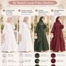 6 Model Gamis Polos Modern yang Bikin Penampilan Elegan, Cocok untuk Harian hingga Kondangan