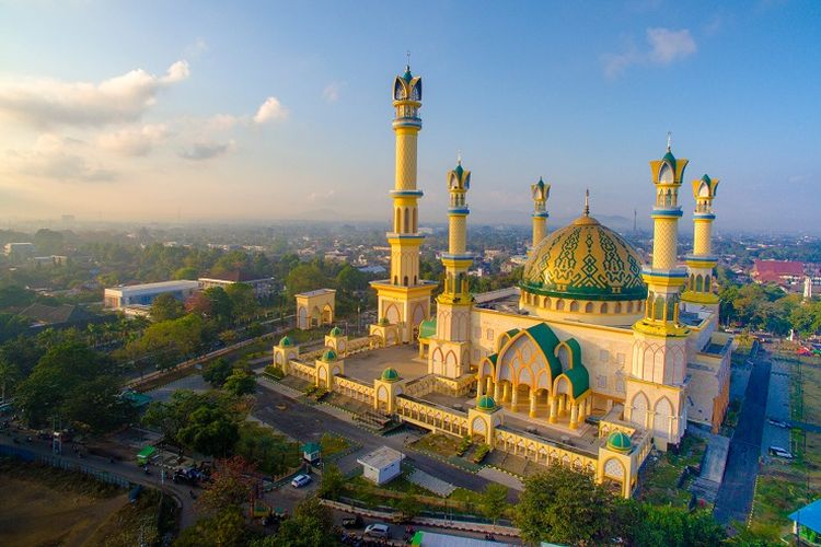 Ilustrasi NTB - Islamic Center di Kota Mataram.