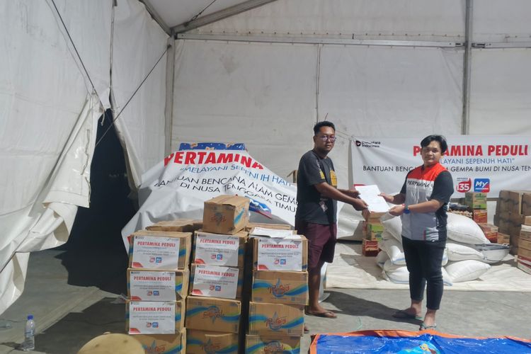 PHE Kirim Sembako hingga Starlink untuk Tanggap Darurat Gempa NTT