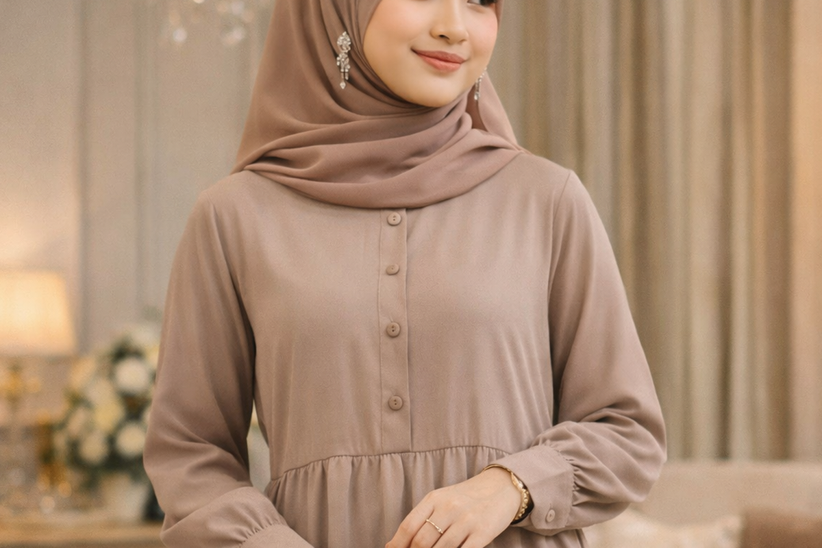 Taupe dengan Aksen Emas atau Perak: Mewah Tanpa Berlebihan