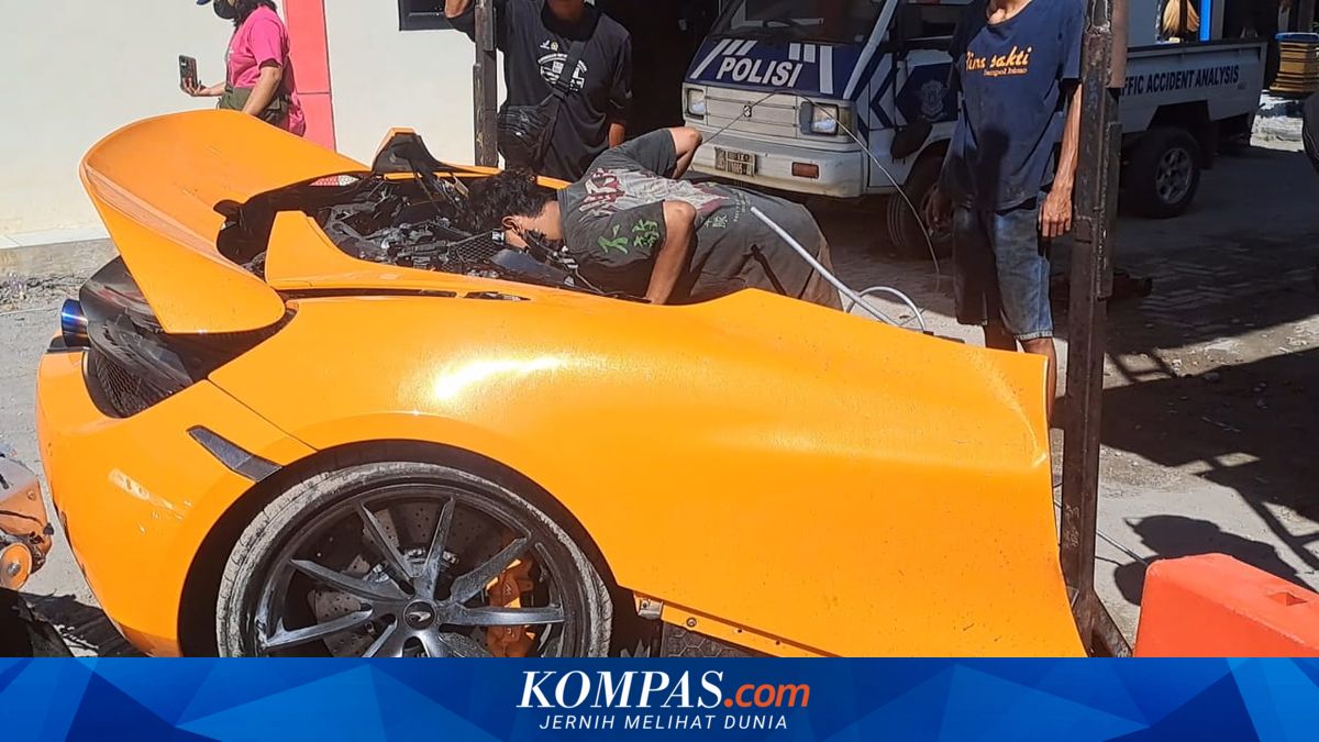 Update Kondisi Pengemudi dan Penumpang McLaren usai Tabrak Tiang hingga Mobil Terbelah Dua di Sukoharjo