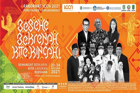 Perkuat Jejaring Kota Kreatif, ICCN Gelar Rakornas 2021 di Kalbar