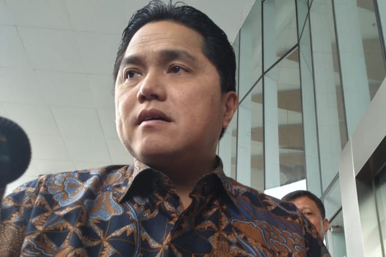 Menteri BUMN Erick Thohir. 