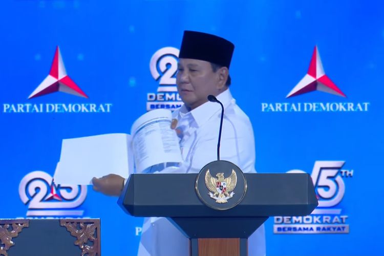 Kala Prabowo Ngaku Diminta Pidato Sesuai Teks oleh Staf, Bikin SBY Tertawa