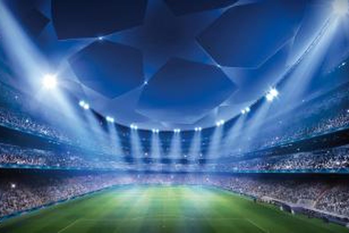 Logo Liga Champions.