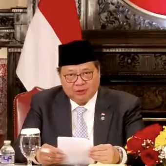 Menteri Koordinator Bidang Perekonomian Airlangga Hartarto