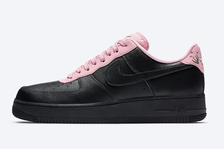 Nike Air Force 1 Black-Pink