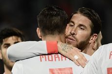 Malta Vs Spanyol, Sergio Ramos Doakan Luis Enrique