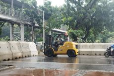 Ada Demo, Polisi Tutup Jalan Medan Merdeka Barat Arah Istana