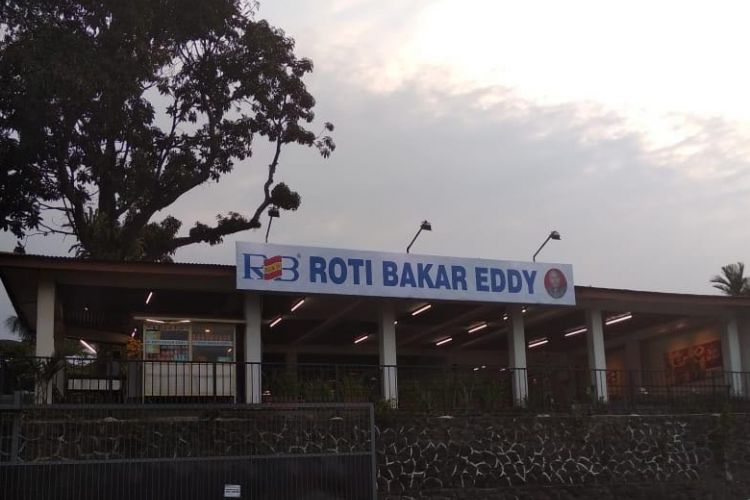 Salah satu gerai Roti Bakar Eddy. 