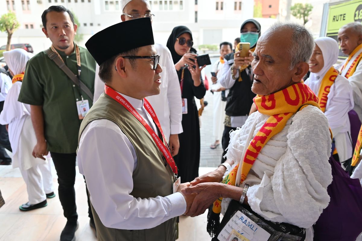 Wakil Ketua DPR Cak Imin saat berada di Arab Saudi.