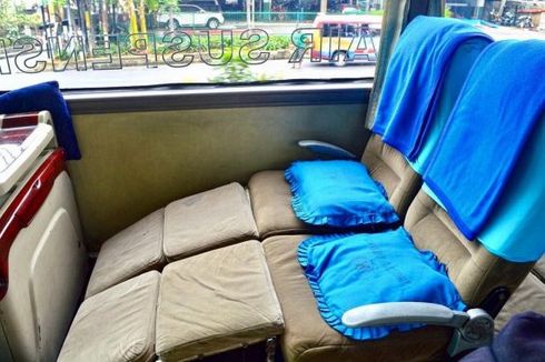 PO Mulyo Indah, Bus dengan Kursi Nyaman Double Leg Rest