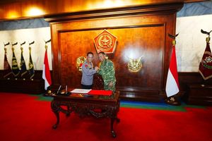 Kapolri Temui Panglima TNI, Tegaskan TNI-Polri Solid