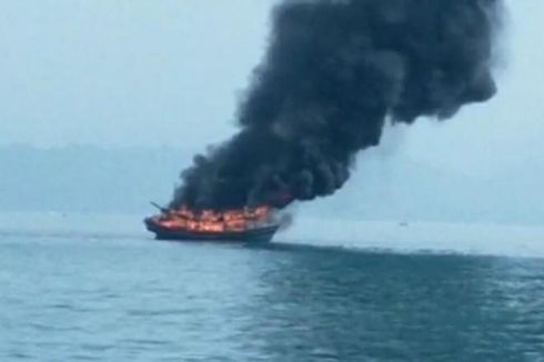 Kapal Nelayan Dibakar Massa di Lampung, Polisi Ungkap Dugaan Pemicunya