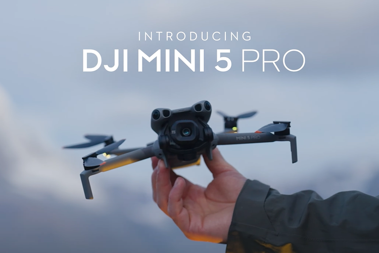 Drone Ringkas DJI Mini 5 Pro Rilis dengan Sensor Kamera 1 Inci, Ini Harganya di Indonesia