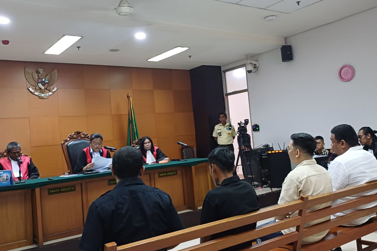 Saksi yang meringankan Yudha Arfandi di PN Jakarta Timur, Senin (2/9/2024).