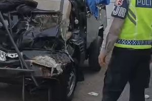 Kecelakaan Pikap di Tol Cipularang Purwakarta Tewaskan 2 Orang, Polisi: Pengemudi Diduga Mengantuk