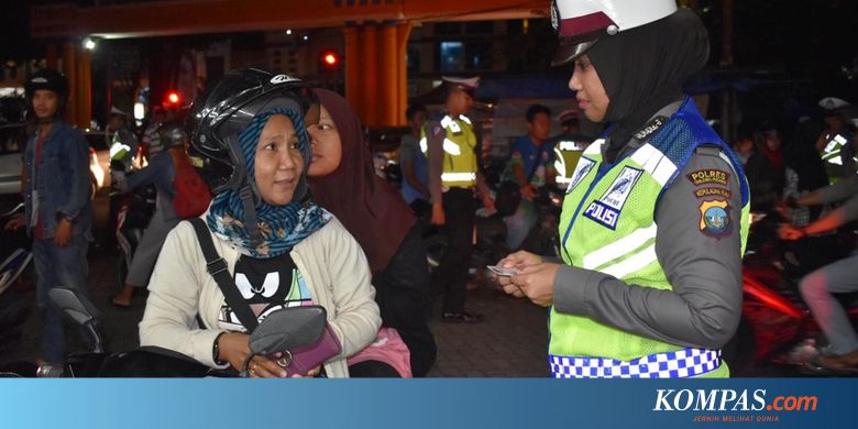 Polisi Gelar Razia Malam Hari karena Dianggap Waktunya Banyak Pelanggar - Kompas.com - KOMPAS.com