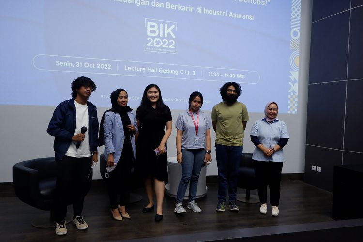 BCA Life dalam seminar literasi asuransi dan keuangan berkelanjutan kepada ratusan mahasiswa Universitas Multimedia Nusantara (UMN), Kabupaten Tangerang, Jawa Barat.