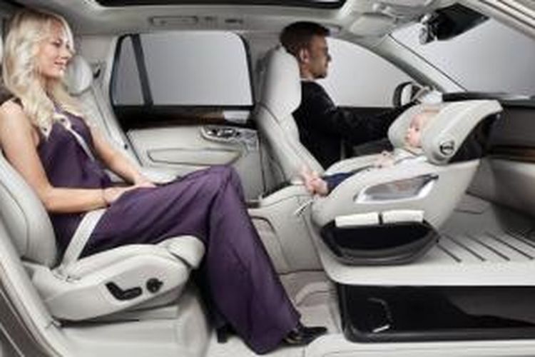 Volvo ciptakan desain kabin untuk Ibu dan Bayi yang disebut Excellence Child Seat Concept, 