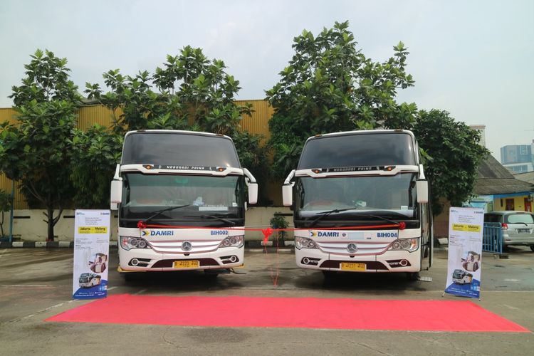 Peresmian Bus Damri Trayek Jakarta - Malang