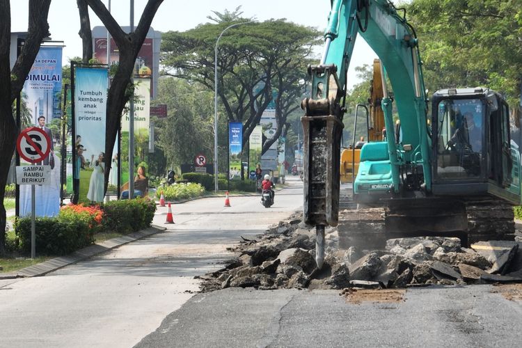 Buka Tutup Jalan Kawasan JGC Mulai Berlaku, Ada Perbaikan Bertahap