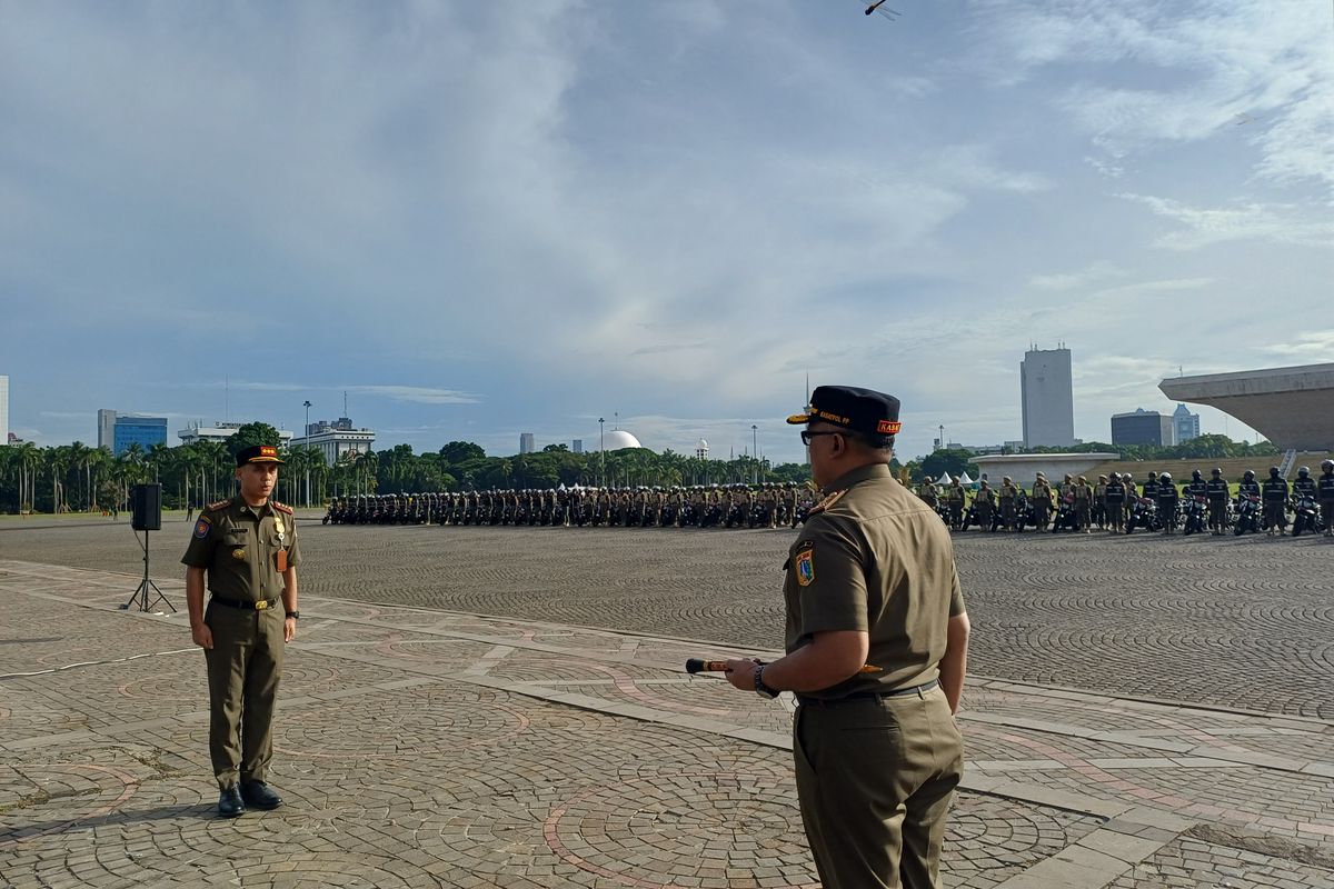 Satpol PP DKI Siagakan 288 Unit Reaksi Cepat Amankan Malam Tahun Baru 2026