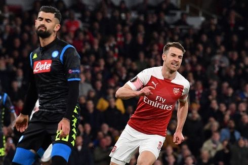 Hasil Arsenal Vs Napoli, The Gunners Menangi Perempat Final Pertama